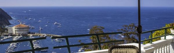 View from Mt. Ada - Wrigley Mansion, Avalon, Catalina
