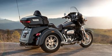 Nice looking Harley Motorcycle Trike!