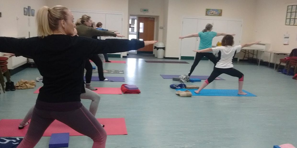 Yoga for beginners and improvers in Leadgate  Community Centre Consett.