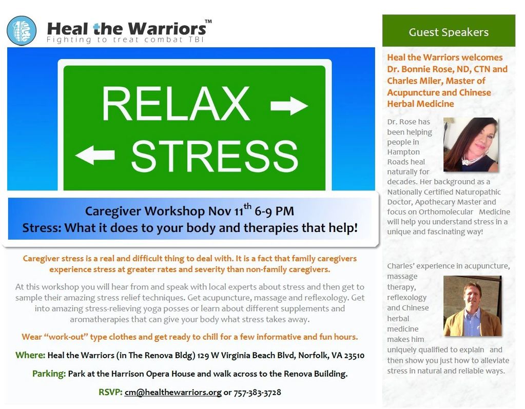 Annual Heal The Warriors & Caregivers Programs