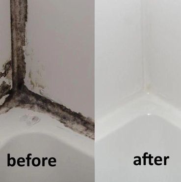 Bathroom tub and shower grout deep cleaning.