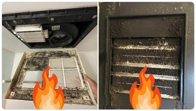 浴室暖房換気乾燥機の火災に注意!石油由来の合成洗剤で洗った衣類の乾燥やアロマオイル、マイクロプラスチック(シリコーン入り)を含んだホコリで配線のショート、短絡が原因の火災が心配されます。