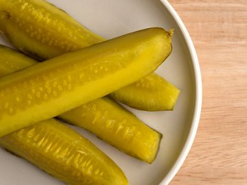 pickles, Bagel Station catering