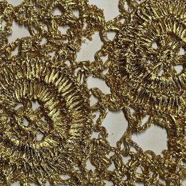 MU01WC008WLG
PLANTAIN, GOLD LEAF
LACE