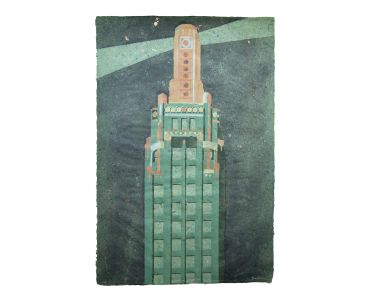 Carbide and Carbon building Chicago, St. Jane Hotel, Hard Rock Hotel, Carbon and Carbide, Don Widmer