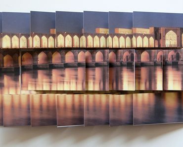 Don Widmer's artist book The Captive with poetry by Forough Farrokhzad