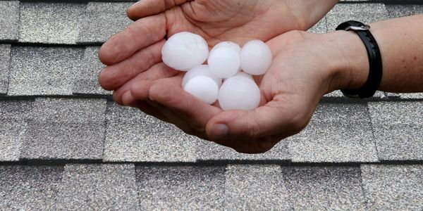 Hail damage roof estimate St .Louis, Mo
