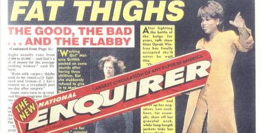 Ed Gaut in National Enquirer for knowing BEST way to Trim your Thighs... Ed Gaut knows 