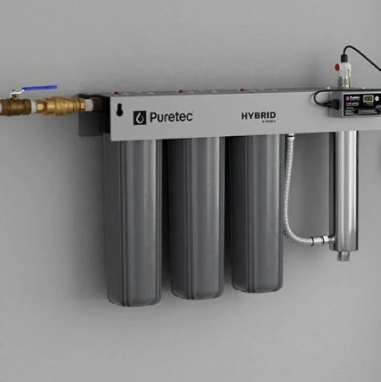 Water filtration installation in Port Augusta