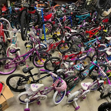 Bikes getting ready for Delivery
Tyler's Ride