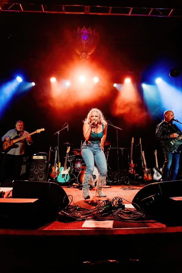 Leah Justine performs her original music live at The Spanish Ballroom in Tacoma, WA.