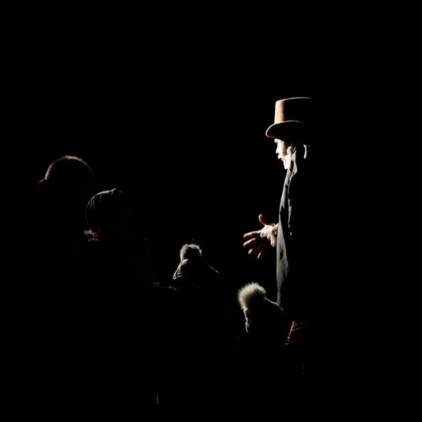 Billy Morton as Robert Catesby in Guy Fawkes and the Catesby Catastrophe at Oxford Castle in 2023