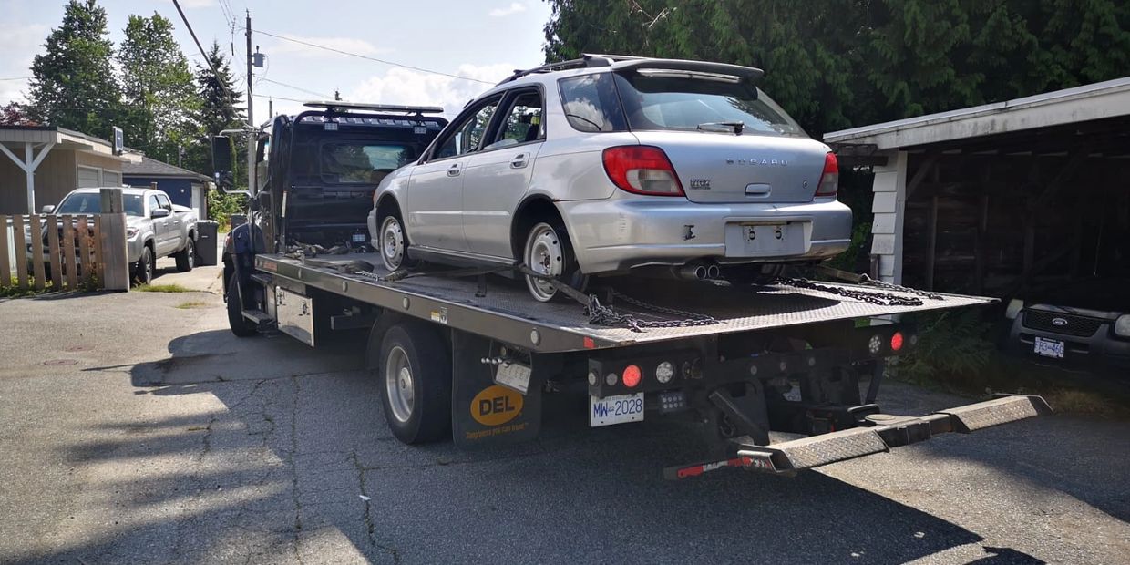 Chilliwack Scrap Car Removal - Cash Paid