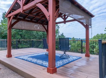 Back Deck and Gazebo for Branson Home for sale