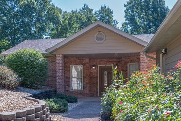 Front Entrance of Branson Home For sale