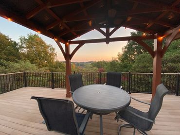 Fall Colors from deck for Branson Home for Sale