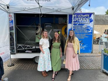 Ifly Spitfire Simulator at an event.