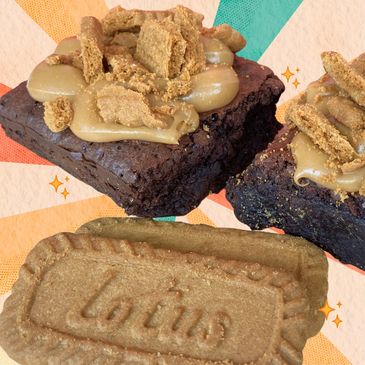 Lotus Biscoff brownie- order online