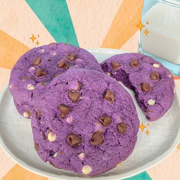 Ube chocolate chip cookies - order online