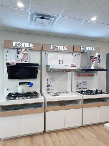Fotile Range Hood Showroom - Cipher Homes