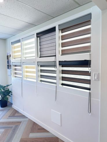 Customized Zebra Blinds - Cipher Homes