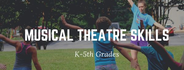 Musical Theatre Skills Class Kindergarten through 5th Grade Asheville Buncombe Playground Stage