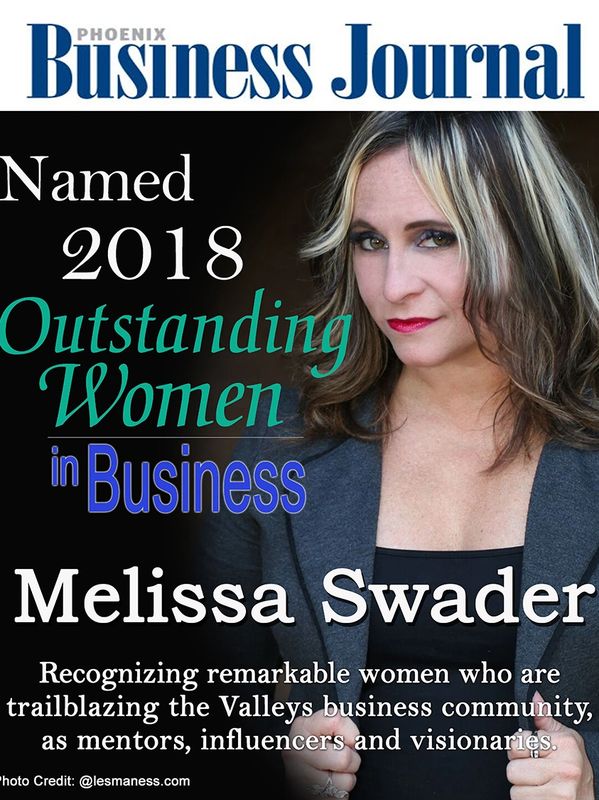 Melissa Swader Named 2018 Outstanding Women in Business