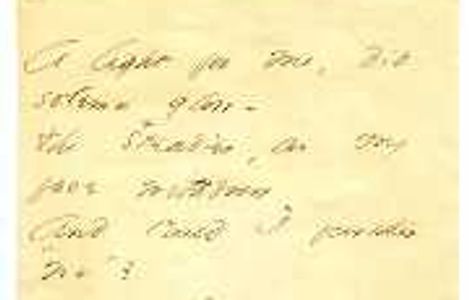 Emily Dickinson's manuscript #68 from the Amherst College Archive.