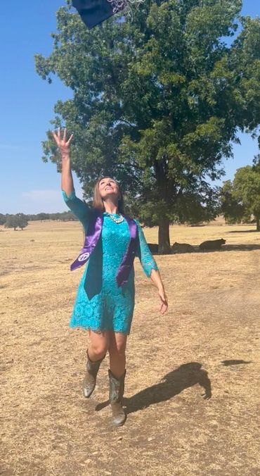 Tarleton State University Class of 2023
Graduate Masters in Animal Science, Reproductive 
Physiology