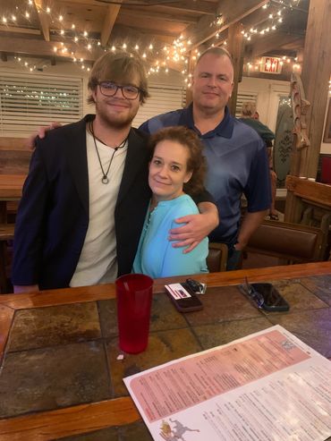 Max McGar an 18 year old Prodigy, with his parents watching him play his first gig !