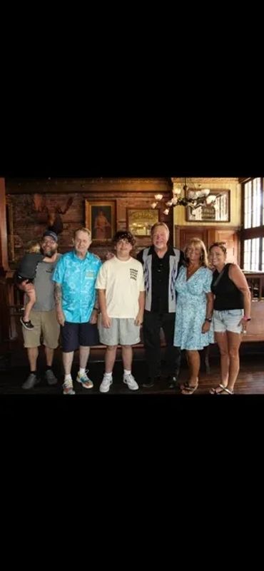 The Palmer Family. His Mom Kacey works with a friend of ours who told her about Keeping Music Alive.