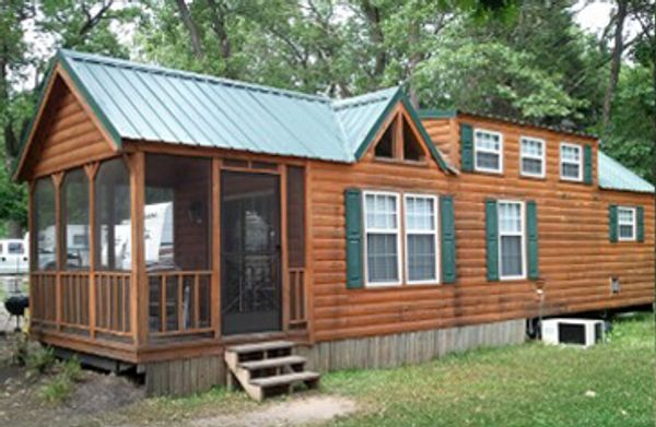 camping in the dells at Natures touch campgrounds cabins rental, Stay at Wisconsin dells campgrounds