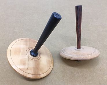 Two spinning tops by Alan - 10th April 2024