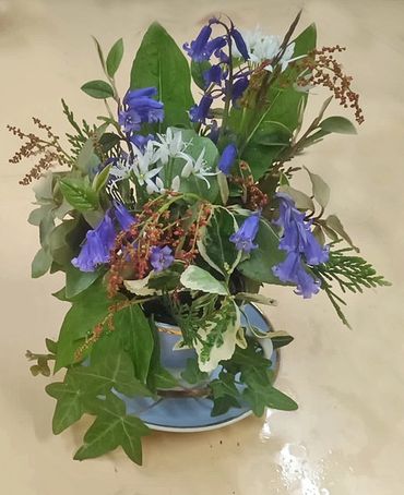 Tea cup & saucer display