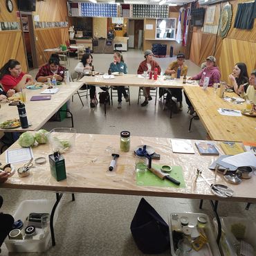 fermentation workshop in progress