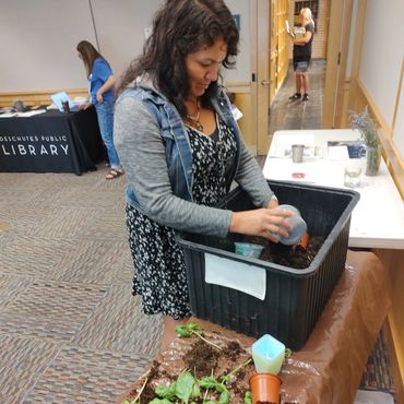 wellness herbs workshop in action