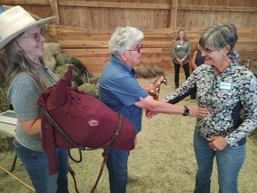 horse speak workshop in progress