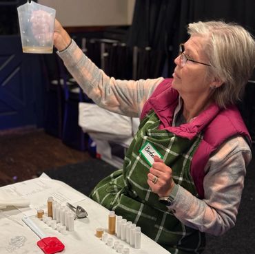 DIY Skincare workshop in progress