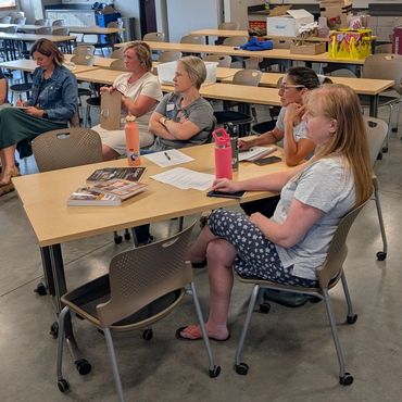 dehydration workshop in progress