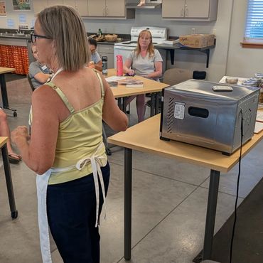 dehydration workshop in progress