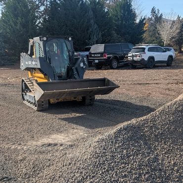 gravel road workshop in progress