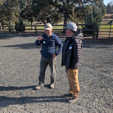 gravel road workshop in progress