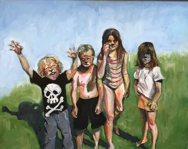 oil painting by Rachel Hope