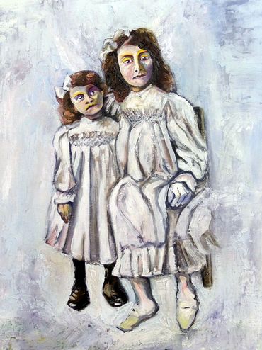 oil painting by Rachel Hope