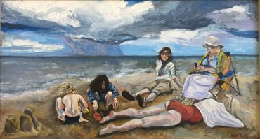 oil painting by Rachel Hope