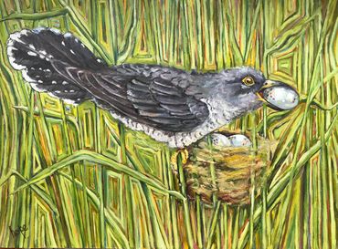 oil painting by Rachel Hope