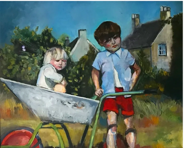 Portait Painting by Rachel Hope