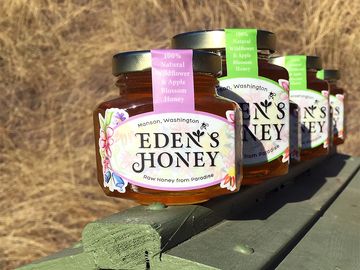 Small / Eden's Honey Jar - Net Weight 5 oz (142 g) of pure joy!