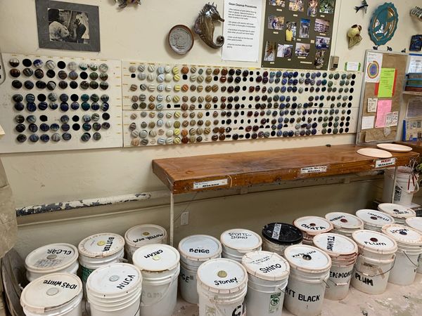 Test tiles to help guide your glazing experience.