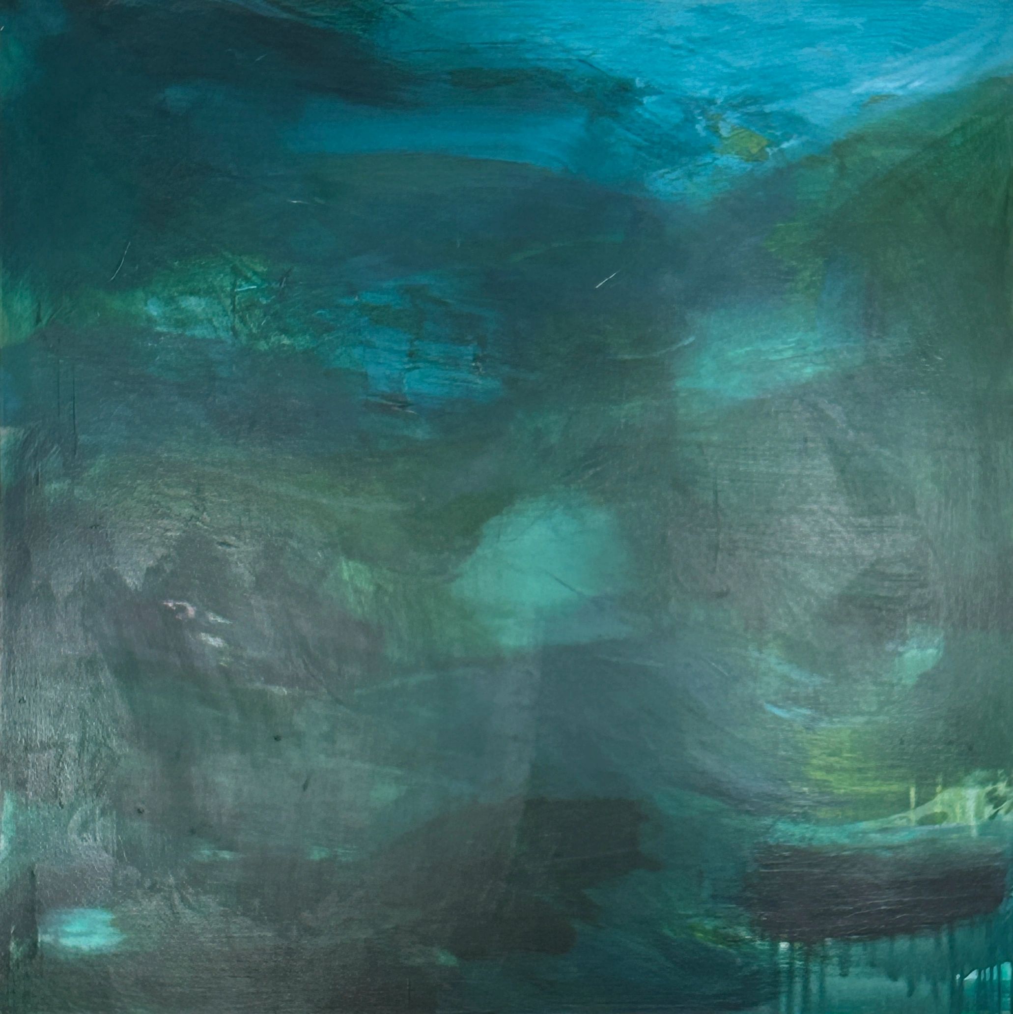 Malachite 36 x 36 from my Oasis series.